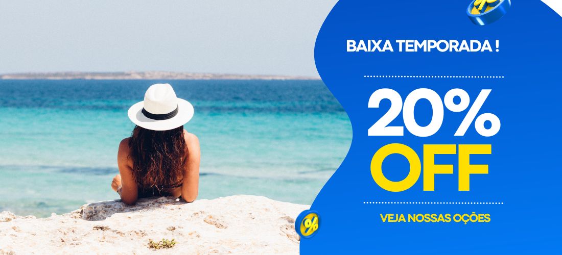 Baixa temporada - Praia Baixa temporada - Praia